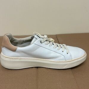 Cole Haan White and Tan Sneakers